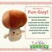 Mushroom Soft Toy Food Themed Cute Plush Yummy Fluffy