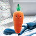 Carrot Soft Toy Food Themed Cute Plush Cuddly Yummy Soft Fluffy 16cm Orange