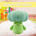 Broccoli Soft Toy Food Themed Cute Plush Cuddly Yummy Soft Fluffy 16cm Green