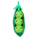 Peas Soft Toy Food Themed Cute Plush Cuddly Yummy Soft Fluffy 16cm Green