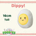 Boiled Egg Soft Toy Food Themed Cute Plush Cuddly Fluffy 16cm Multi-Coloured