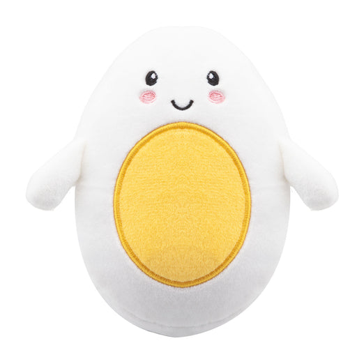 Boiled Egg Soft Toy Food Themed Cute Plush Cuddly Fluffy 16cm Multi-Coloured