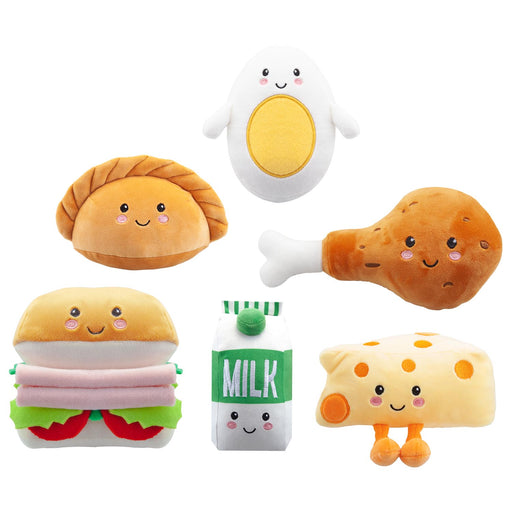 Soft Toy Food Themed Cute Plush Cuddly Fluffy Stuffed