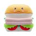 Ham Salad Roll Soft Toy Food Themed Cute Plush Cuddly Fluffy 16cm Multi-Coloured