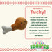 Chicken Drumstick Soft Toy Food Themed Cute Plush Cuddly 16cm Multi-Coloured