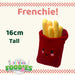 Fries Soft Toy Food Themed Cute Plush Cuddly Soft Fluffy 16cm Multi-Coloured