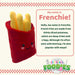 Fries Soft Toy Food Themed Cute Plush Cuddly Soft Fluffy 16cm Multi-Coloured