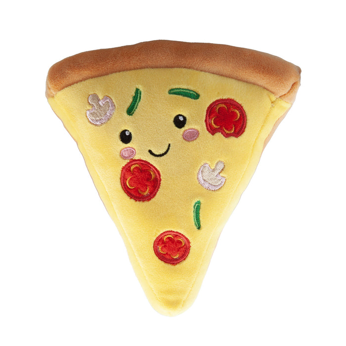 Pizza Soft Toy Food Themed Cute Plush Cuddly Soft Fluffy 16cm Multi-Coloured