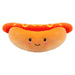 Hot Dog Soft Toy Food Themed Cute Plush Cuddly Soft Fluffy 16cm Multi-Coloured