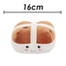 Hot Cross Bun Soft Toy Food Themed Cute Plush Cuddly Fluffy 16cm Multi-Coloured