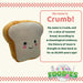 Toast Soft Toy Food Themed Cute Plush Cuddly Soft Fluffy 16cm Multi-Coloured