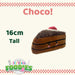 Chocolate Cake Soft Toy Food Themed Cute Plush Cuddly 16cm Multi-Coloured