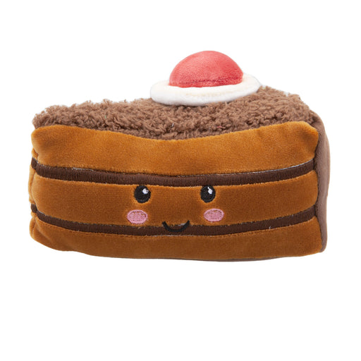 Chocolate Cake Soft Toy Food Themed Cute Plush Cuddly 16cm Multi-Coloured