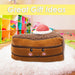 Chocolate Cake Soft Toy Food Themed Cute Plush Cuddly 16cm Multi-Coloured