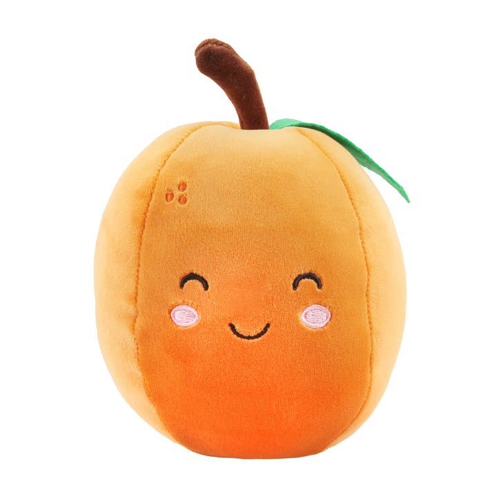 Orange Soft Toy Food Themed Cute Plush Cuddly Yummy Soft Fluffy 16cm Orange