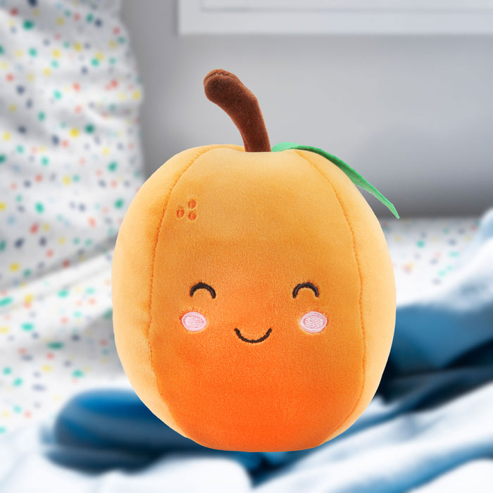 Orange Soft Toy Food Themed Cute Plush Cuddly Yummy Soft Fluffy 16cm Orange