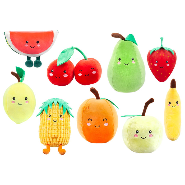 Orange Soft Toy Food Themed Cute Plush Cuddly Yummy Soft Fluffy 16cm Orange