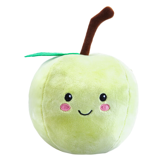 Apple Soft Toy Food Themed Cute Plush Cuddly Yummy Soft Fluffy 16cm Green