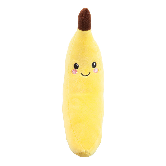 Banana Soft Toy Food Themed Cute Plush Cuddly Yummy Soft Fluffy 16cm Yellow