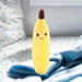 Banana Soft Toy Food Themed Cute Plush Cuddly Yummy Soft Fluffy 16cm Yellow