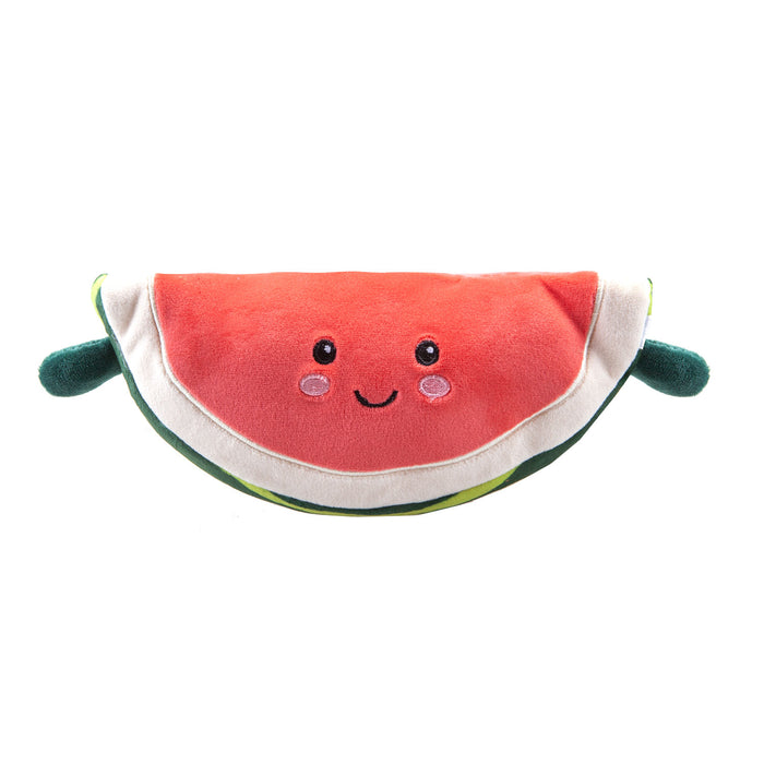 Watermelon Soft Toy Food Themed Cute Plush Cuddly Soft Fluffy 16cm Red