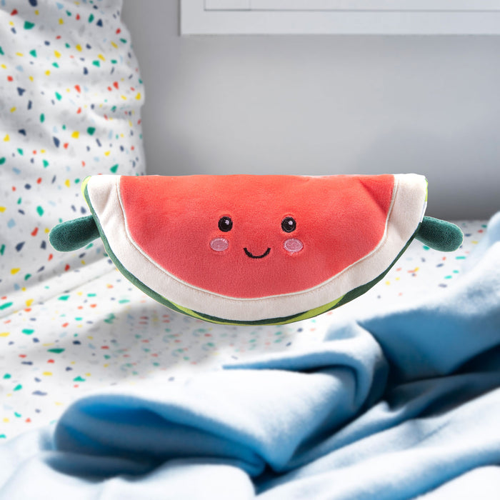 Watermelon Soft Toy Food Themed Cute Plush Cuddly Soft Fluffy 16cm Red