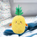 Pineapple Soft Toy Food Themed Cute Plush Cuddly Soft Fluffy 16cm Yellow