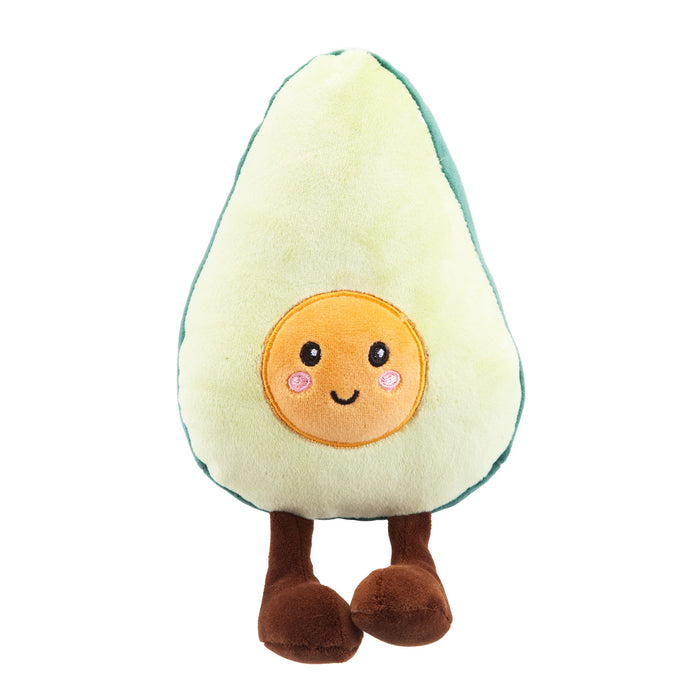 Avocado Soft Toy Food Themed Cute Plush Cuddly Soft Fluffy 16cm Multi-Coloured