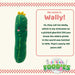 Courgette Soft Toy Food Themed Cute Plush Fluffy