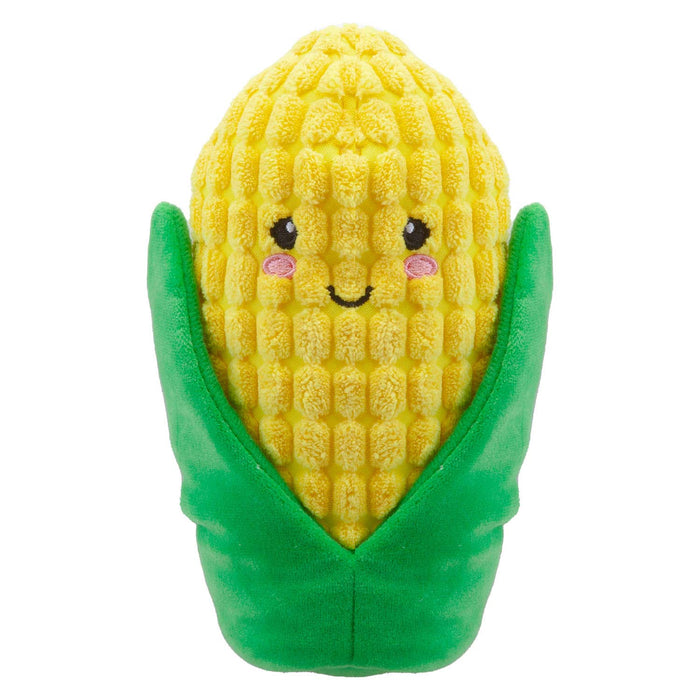 Corn Soft Toy Food Themed Cute Plush Cuddly Soft Fluffy 16cm Multi-Coloured