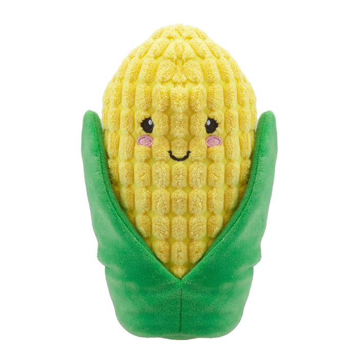 Corn Soft Toy Food Themed Cute Plush Cuddly Soft Fluffy 16cm Multi-Coloured