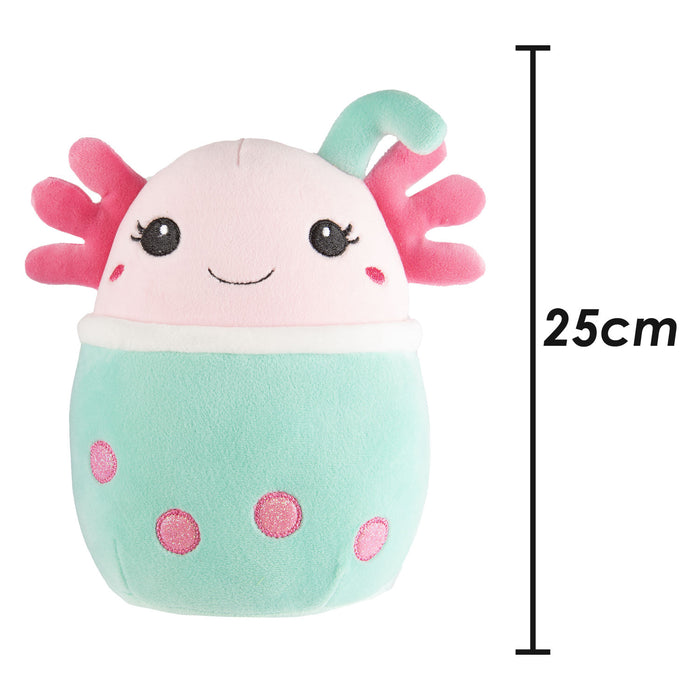 Axolotl Soft Toy Animal Plush Doggy Cuddly Soft Plushie 25cm Multi-Coloured