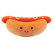 Hot Dog Soft Toy Food Themed Cute Plush Cuddly Soft Fluffy 27cm Multi-Coloured