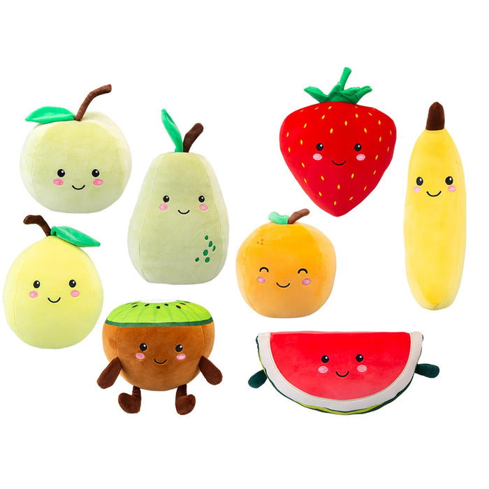 Soft Toy Food Themed Cute Plush Cuddly Fluffy Stuffed