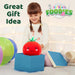 Tomato Soft Toy Food Themed Cute Plush Fluffy Multicolour
