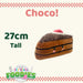 Chocolate Cake Soft Toy Food Drink Themed Cute Plush Cuddly 27cm Multi-Coloured