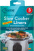 Pack Of 5 Slow Cooker Liners In Hanging Card