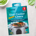 Pack Of 5 Slow Cooker Liners In Hanging Card