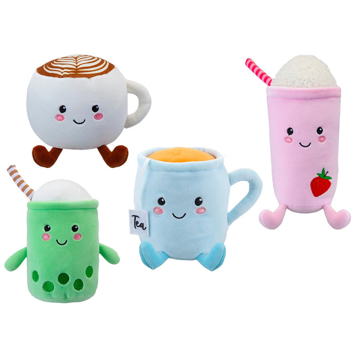 Soft Toy Food Drink Themed Cute Plush Cuddly Soft Fluffy Stuffed