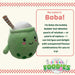 Tea Boba Tea Soft Toy Food Themed Cute Plush Cuddly Fluffy 16cm Multi-Coloured