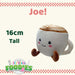 Coffee Soft Toy Food Themed Cute Plush Cuddly Soft Fluffy 16cm Multi-Coloured