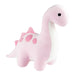 Diplodocus Soft Toy Dinosaur Plush Cuddly Soft Fluffy Plushie Dino 23cm Pink