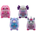 Cat Soft Toy Glitter Star Belly Plush Cuddly Fluffy Kitty Plushie 30cm Blue