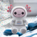 Axolotl Soft Toy Astronaut Plush Cute Fluffy Plushie White