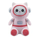 Cat Soft Toy Astronaut Plush Cute Cuddly Fluffy Soft Plushie 25cm Pink