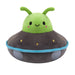 UFO Green Soft Toy Space Ship Plush Fluffy Plushie