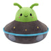 UFO Green Soft Toy Space Ship Plush Fluffy Plushie
