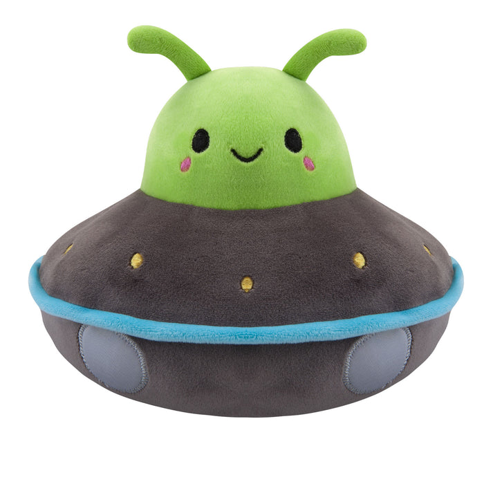 UFO Green Soft Toy UFO Space Ship Plush Cuddly Fluffy Soft Plushie 35cm Green