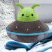 UFO Green Soft Toy Space Ship Plush Fluffy Plushie
