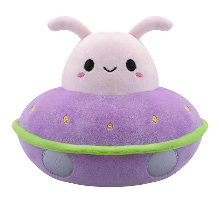 UFO Pink Soft Toy Space Ship Plush Fluffy Plushie